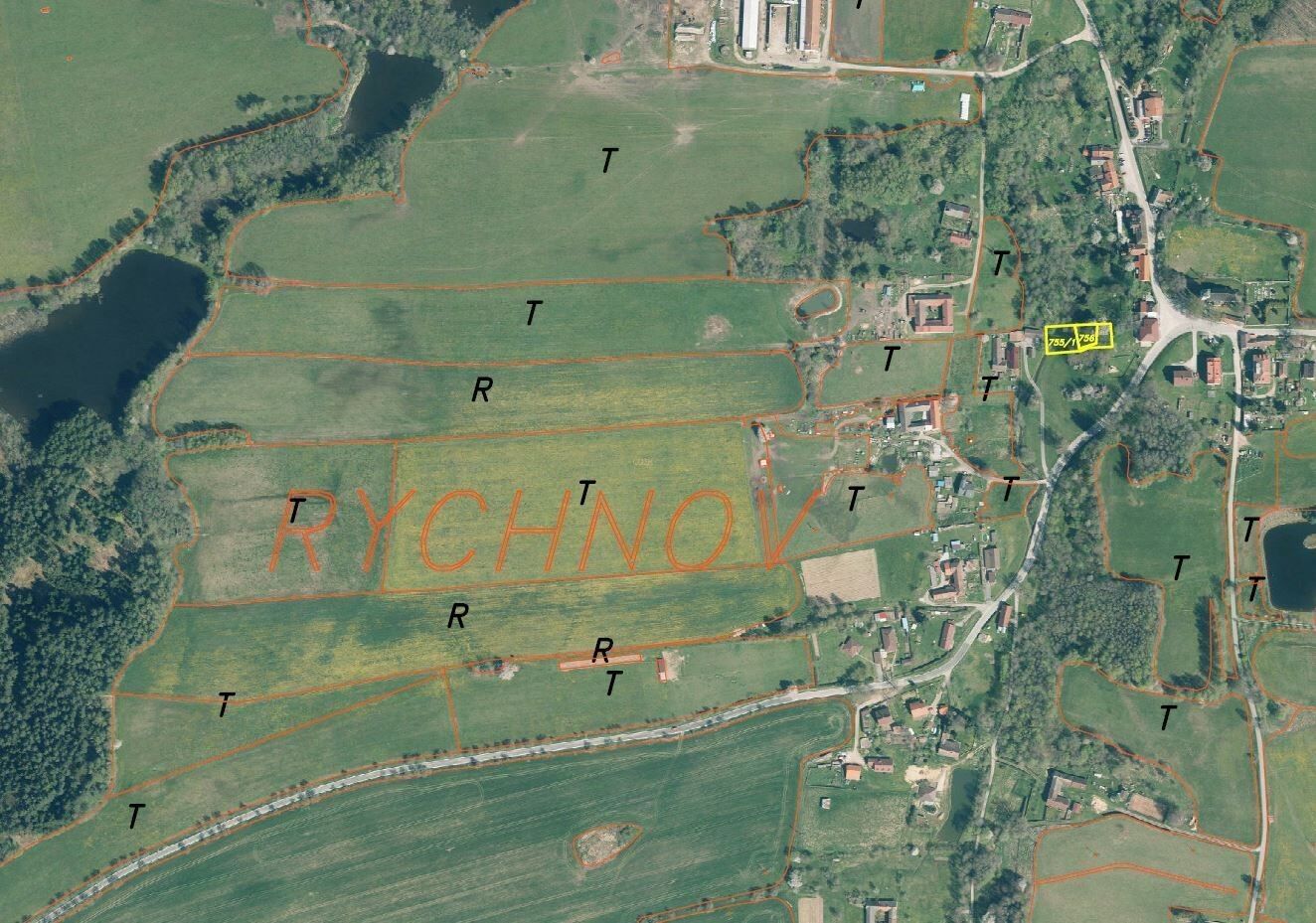 Prodej pozemek - Rychnov u Nových Hradů, Horní Stropnice, 1 248 m²