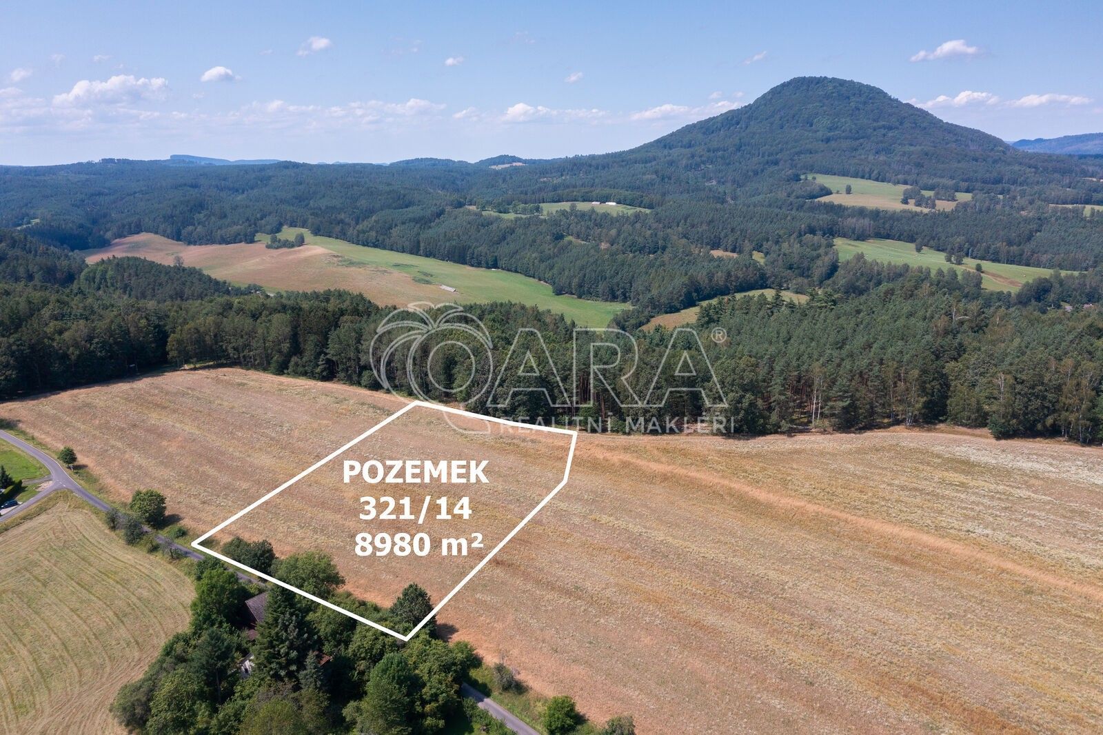 Zemědělské pozemky, Stará Oleška, Huntířov, 8 980 m²