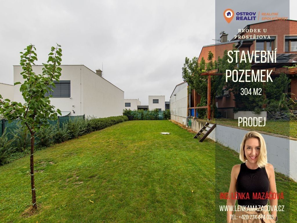 Pozemky pro bydlení, Brodek u Prostějova, 304 m²