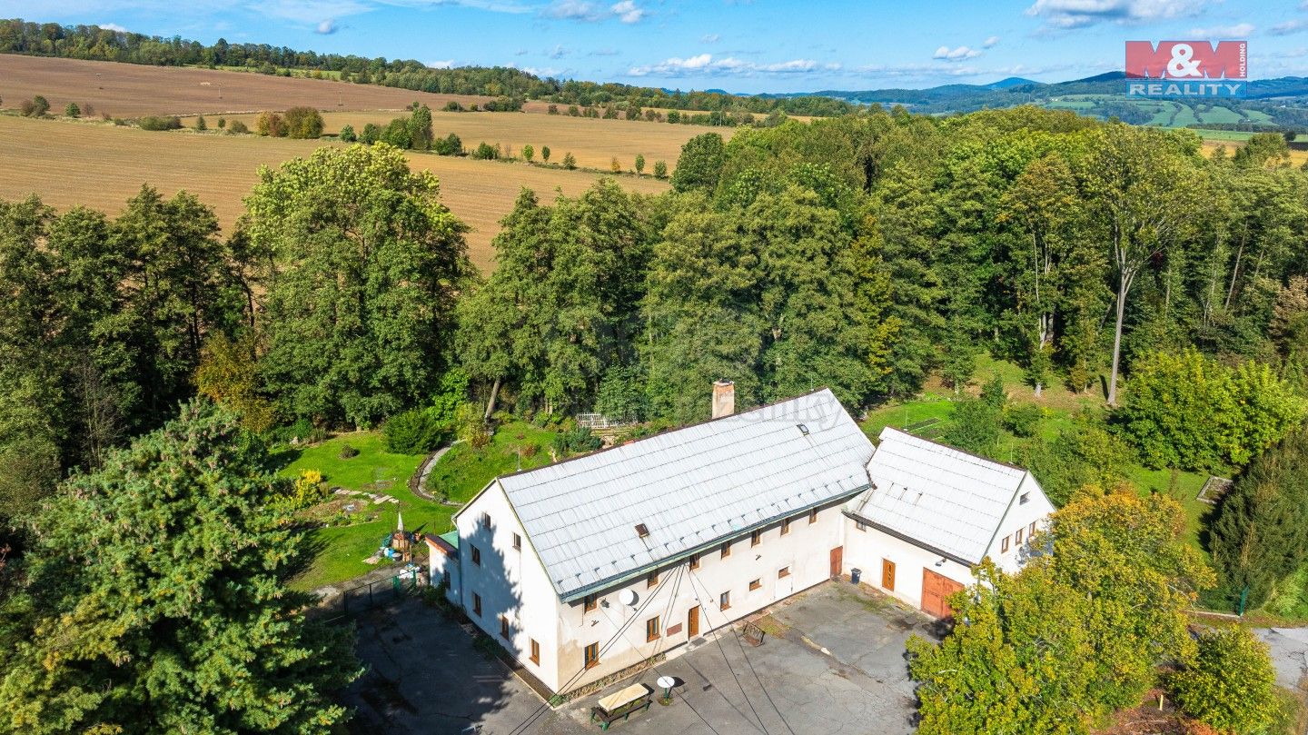 Prodej rodinný dům - Heřmanice, Žandov, 6 710 m²