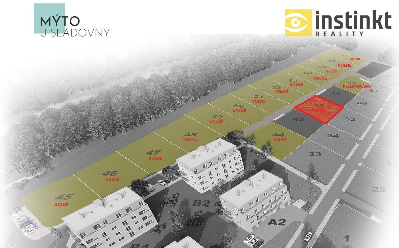 Pozemky pro bydlení, U Sladovny, Mýto, 687 m²