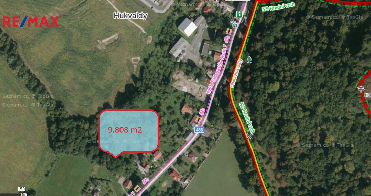 Prodej pozemek pro bydlení - Hukvaldy, 9 m²