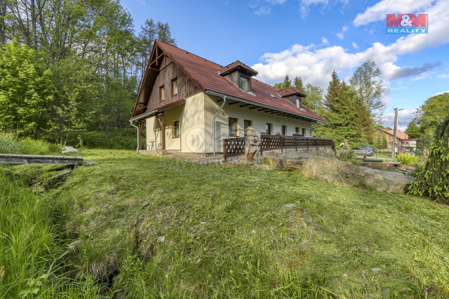 Rodinné domy, České Žleby, Stožec, 254 m²