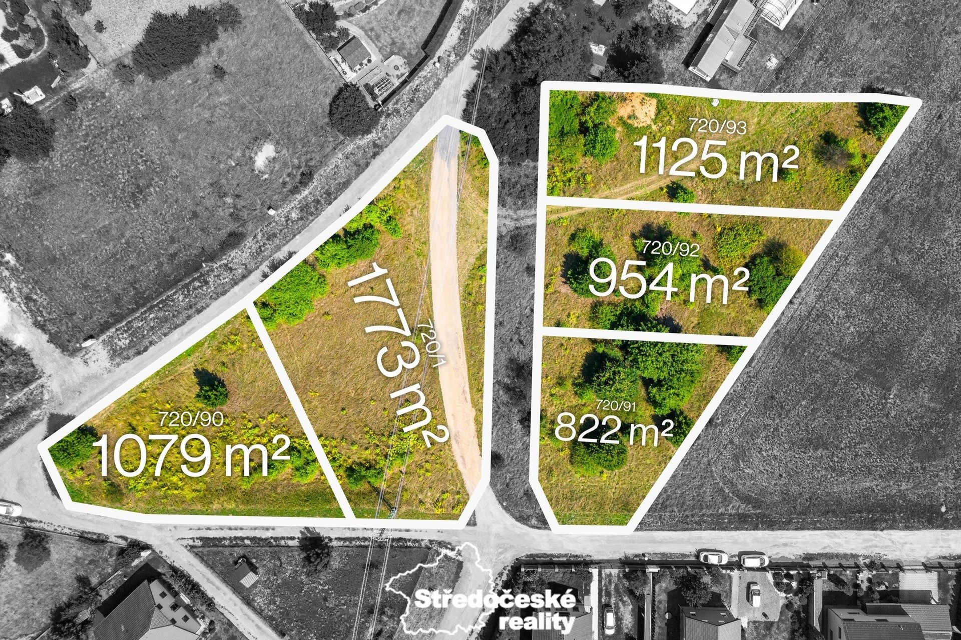 Pozemky pro bydlení, Slunečná, Sázava