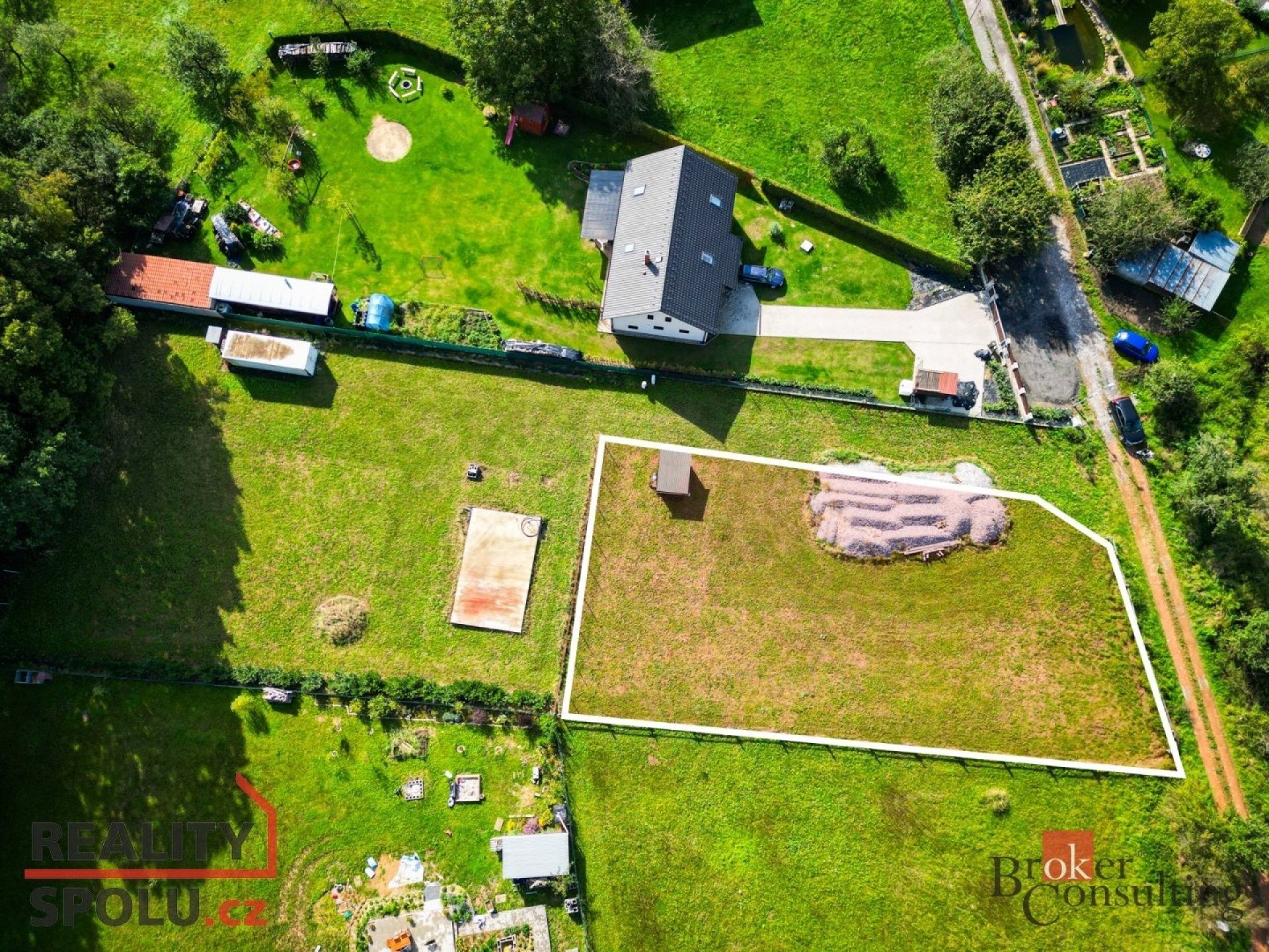 Prodej pozemek pro bydlení - Prodašice, 1 239 m²