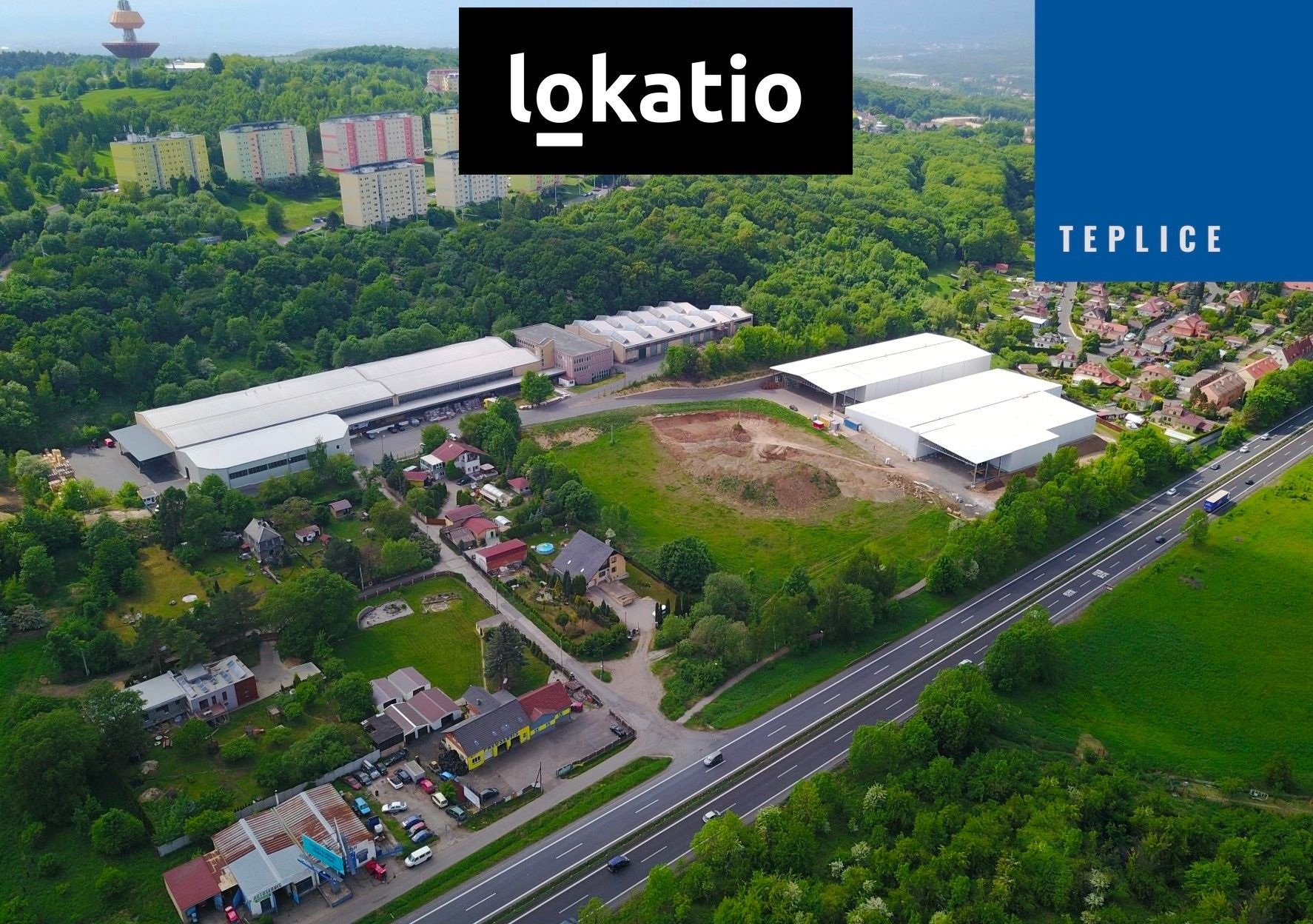 Pronájem sklad - Teplice, 15 109 m²