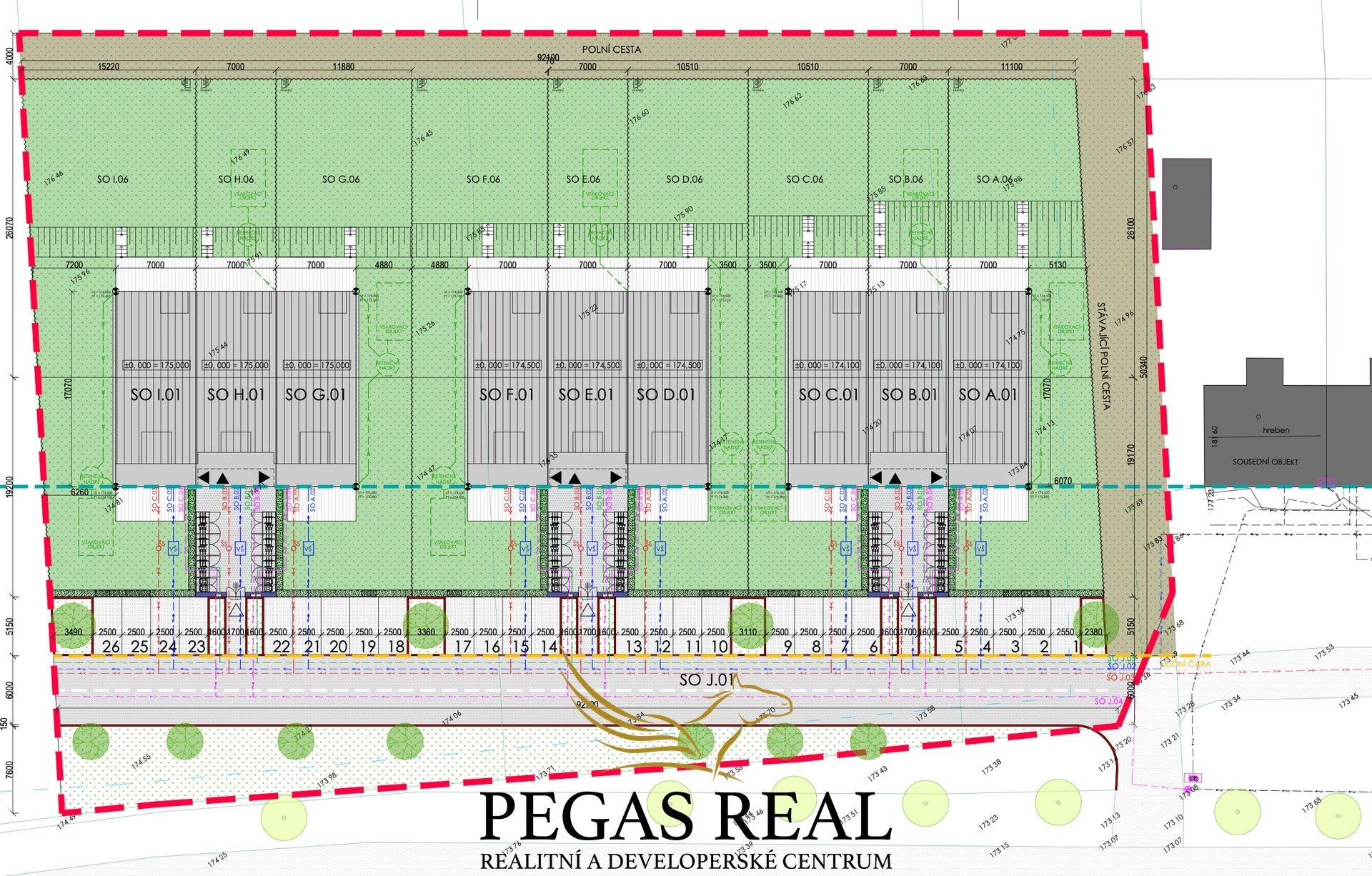 Prodej pozemek pro bydlení - Přítluky, 6 000 m²