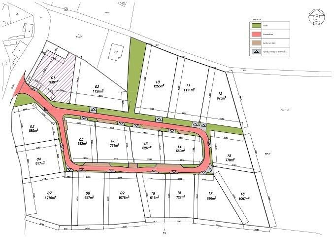 Prodej pozemek pro bydlení - Kladenská, Olovnice, 938 m²
