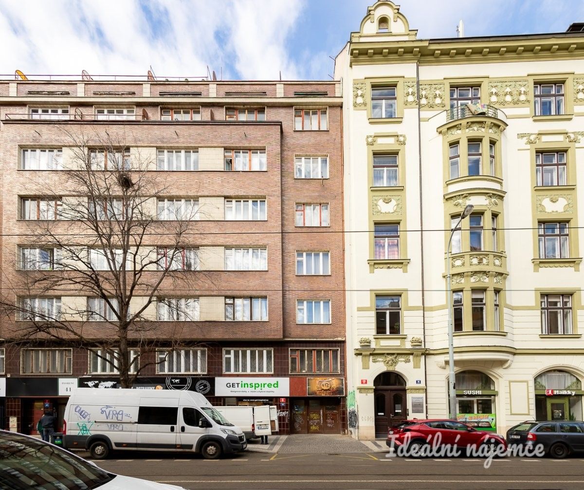 Pronájem byt 1+kk - Sokolovská, Praha, 31 m²