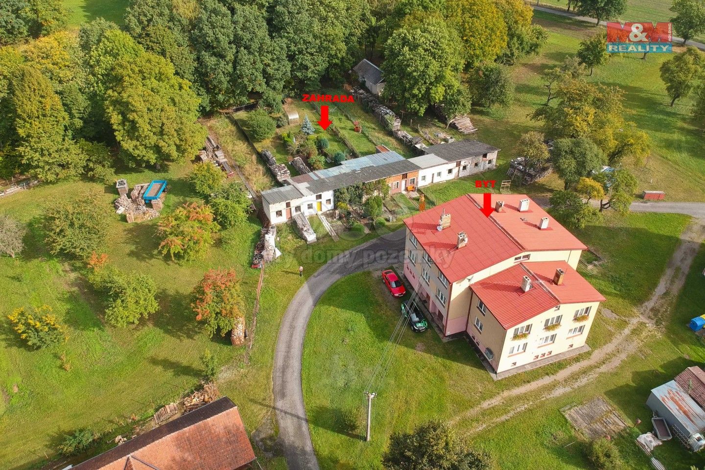 3+1, Zhořec, 60 m²