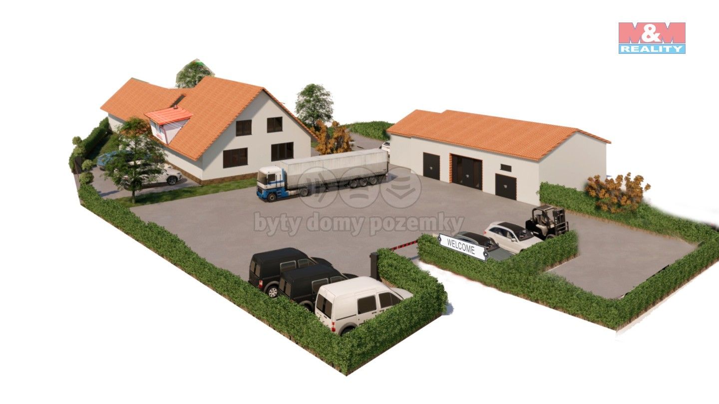 Výrobní prostory, Tatouňovice, Čakov, 400 m²