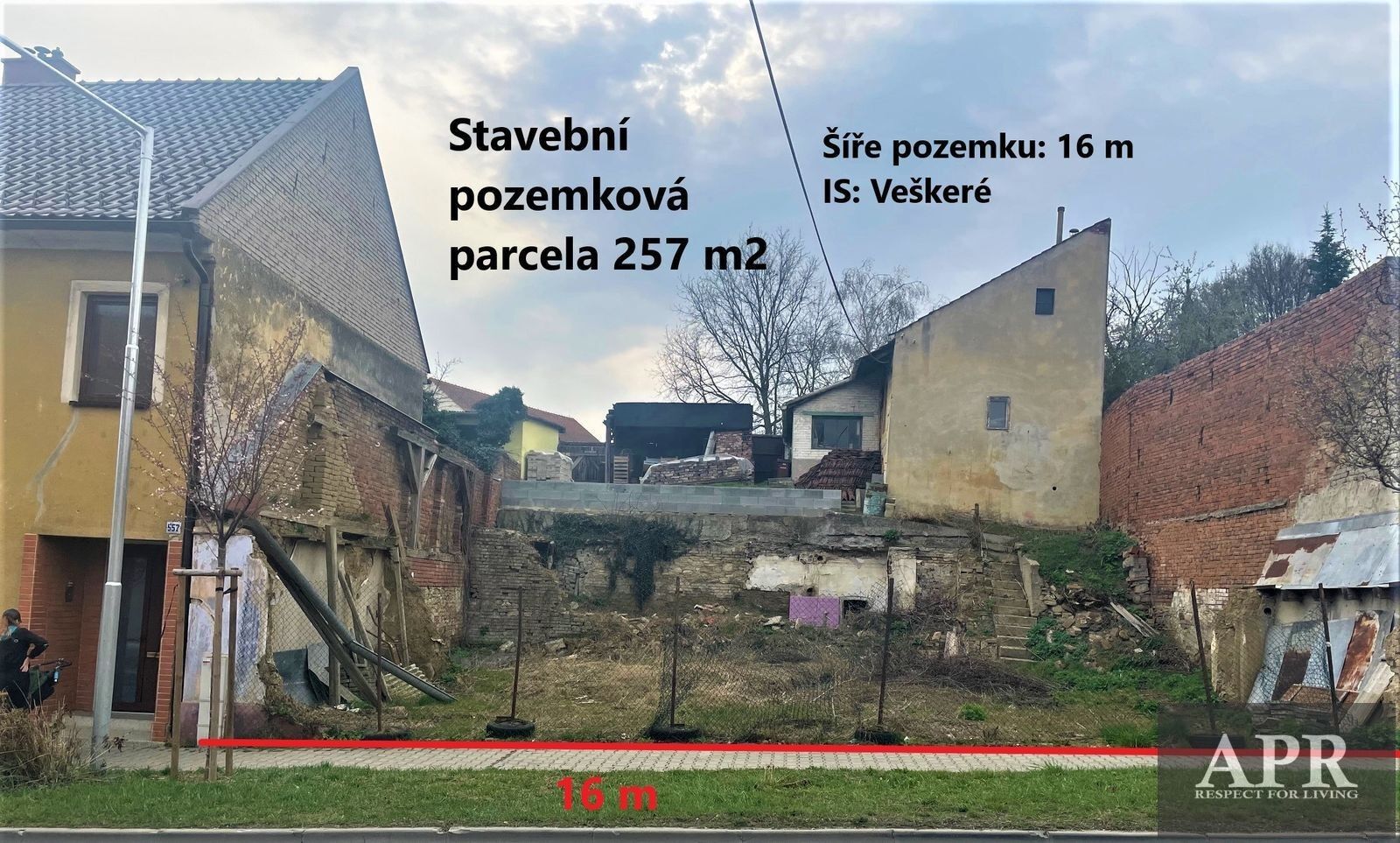 Komerční pozemky, Horní Valy, Uherský Brod, 257 m²