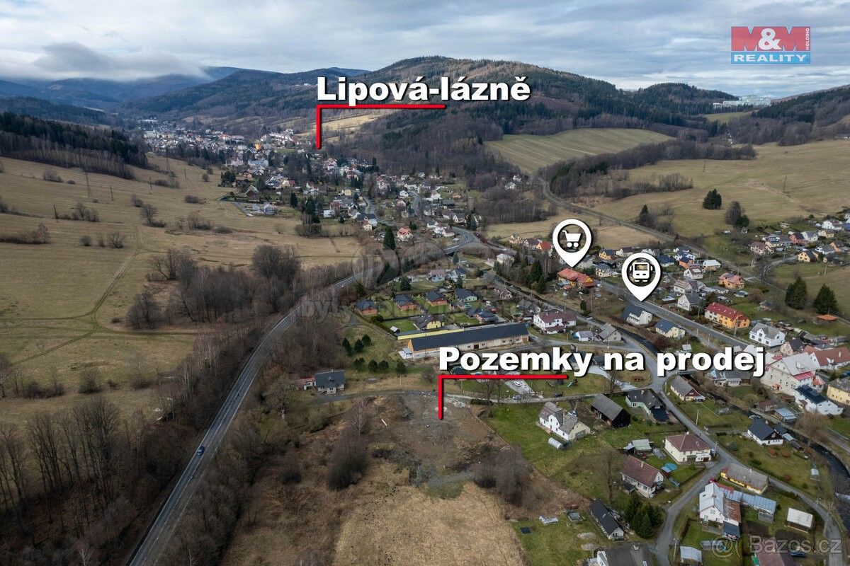 Prodej pozemek pro bydlení - Lipová-lázně, 790 61, 903 m²