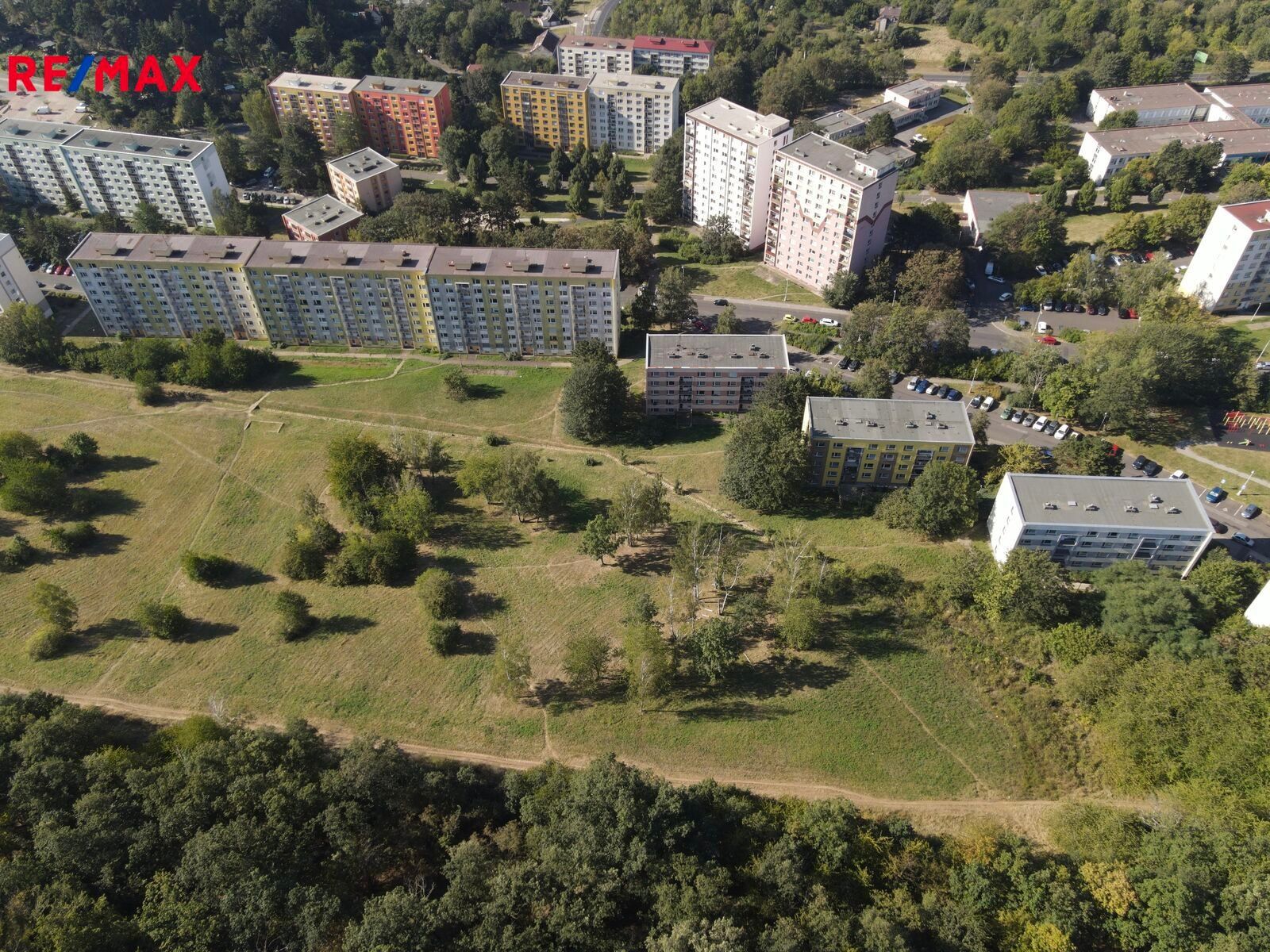 Zahrady, Ústí nad Labem, 5 989 m²