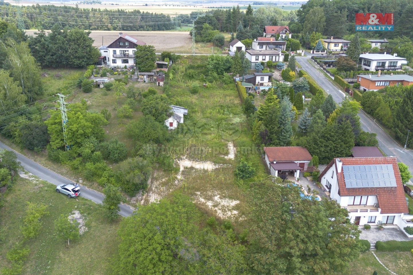 Pozemky pro bydlení, Lžovice, Týnec nad Labem