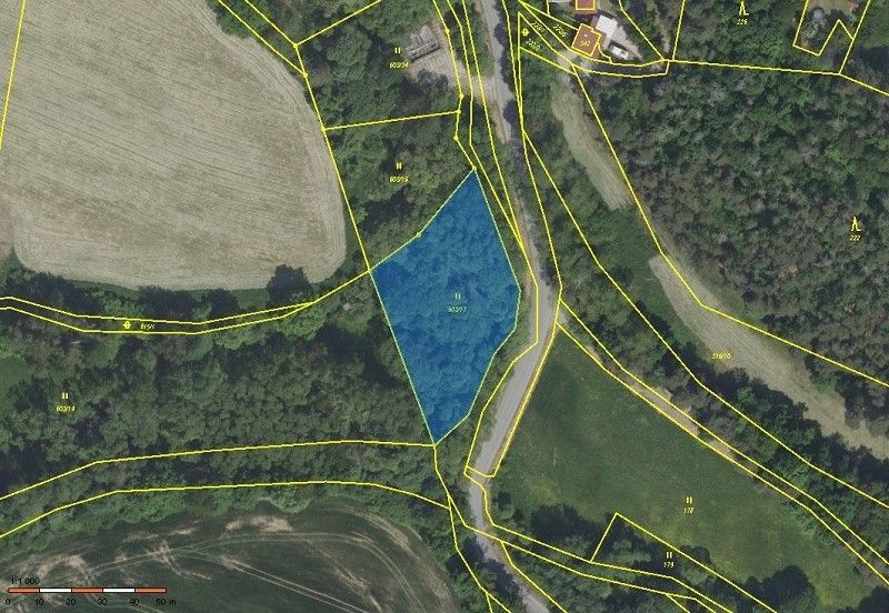 Prodej pozemek - Slapy nad Vltavou, 252 08, 2 176 m²