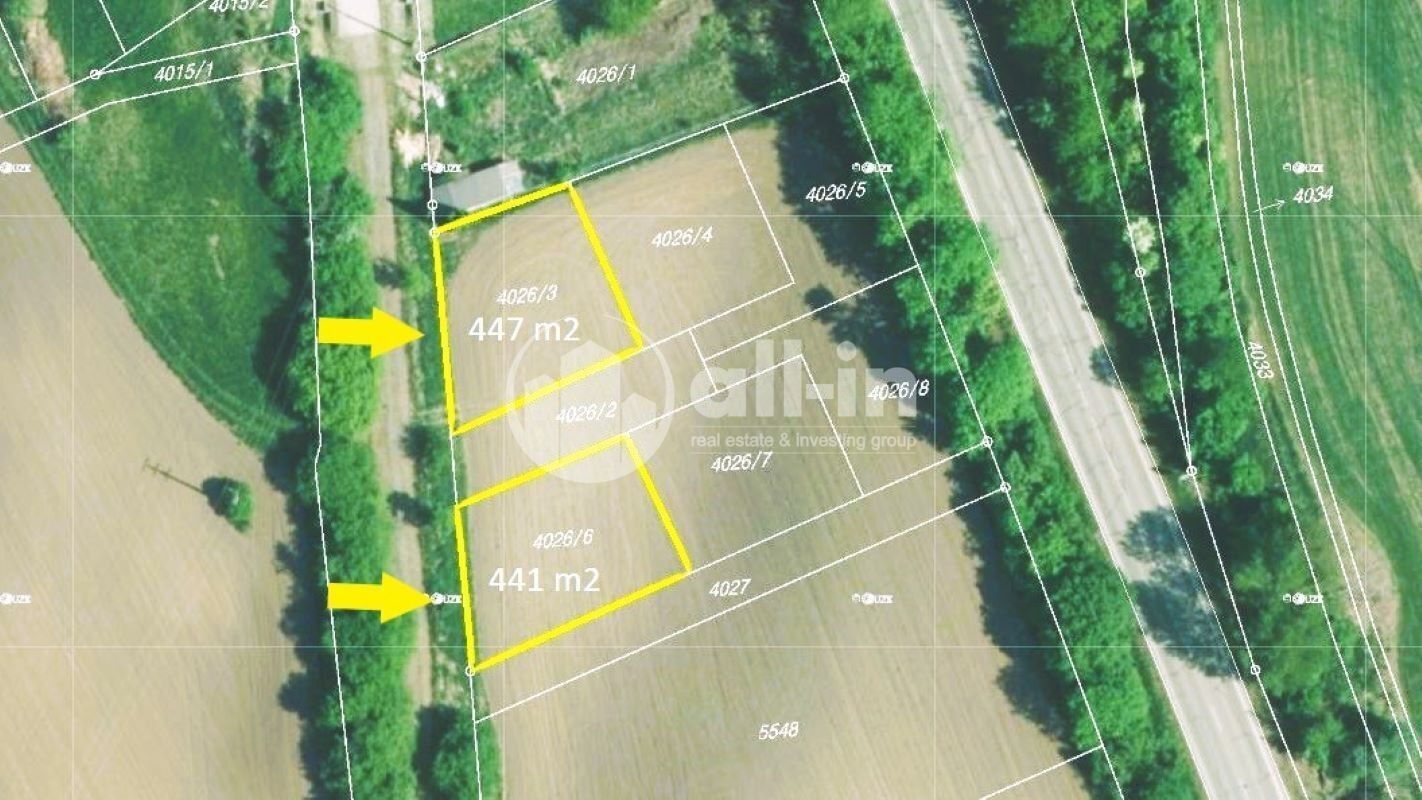 Prodej pozemek pro bydlení - Brňany, Vyškov, 441 m²