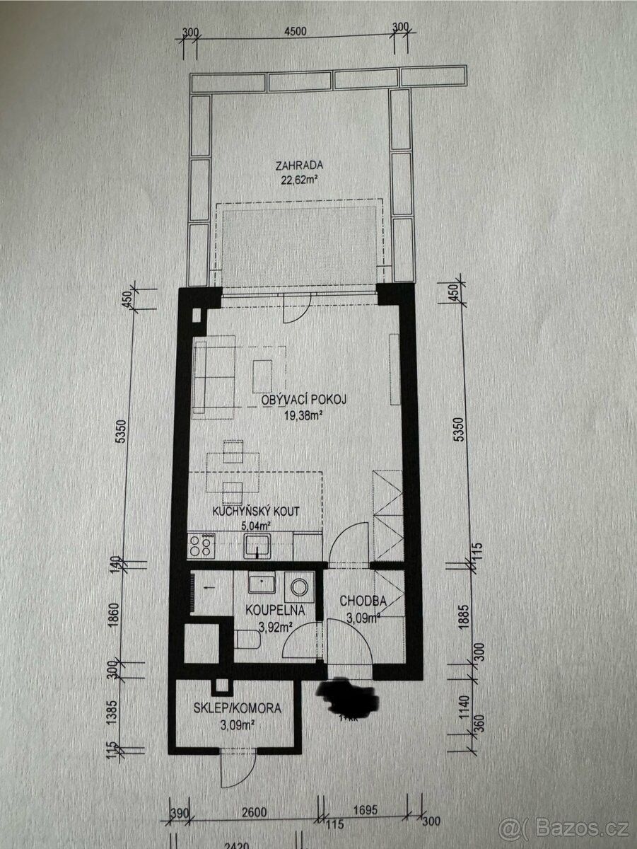 1+kk, Litomyšl, 570 01, 36 m²