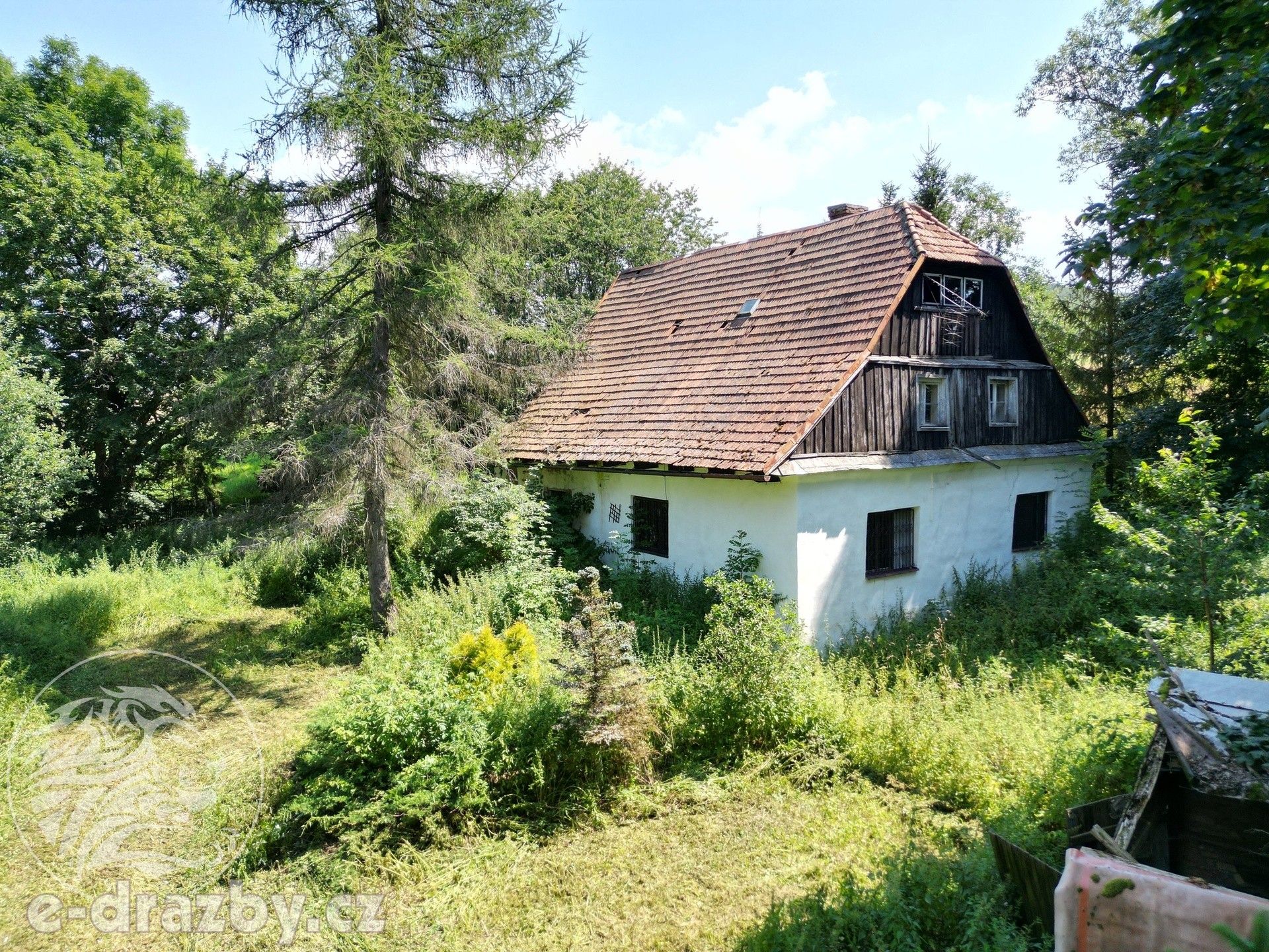 Prodej rodinný dům - Dětřichov nad Bystřicí, 520 m²