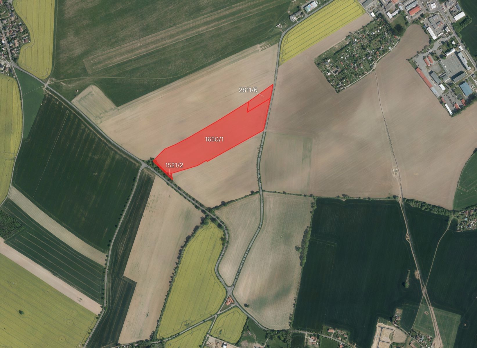 Zemědělské pozemky, II, Chrudim