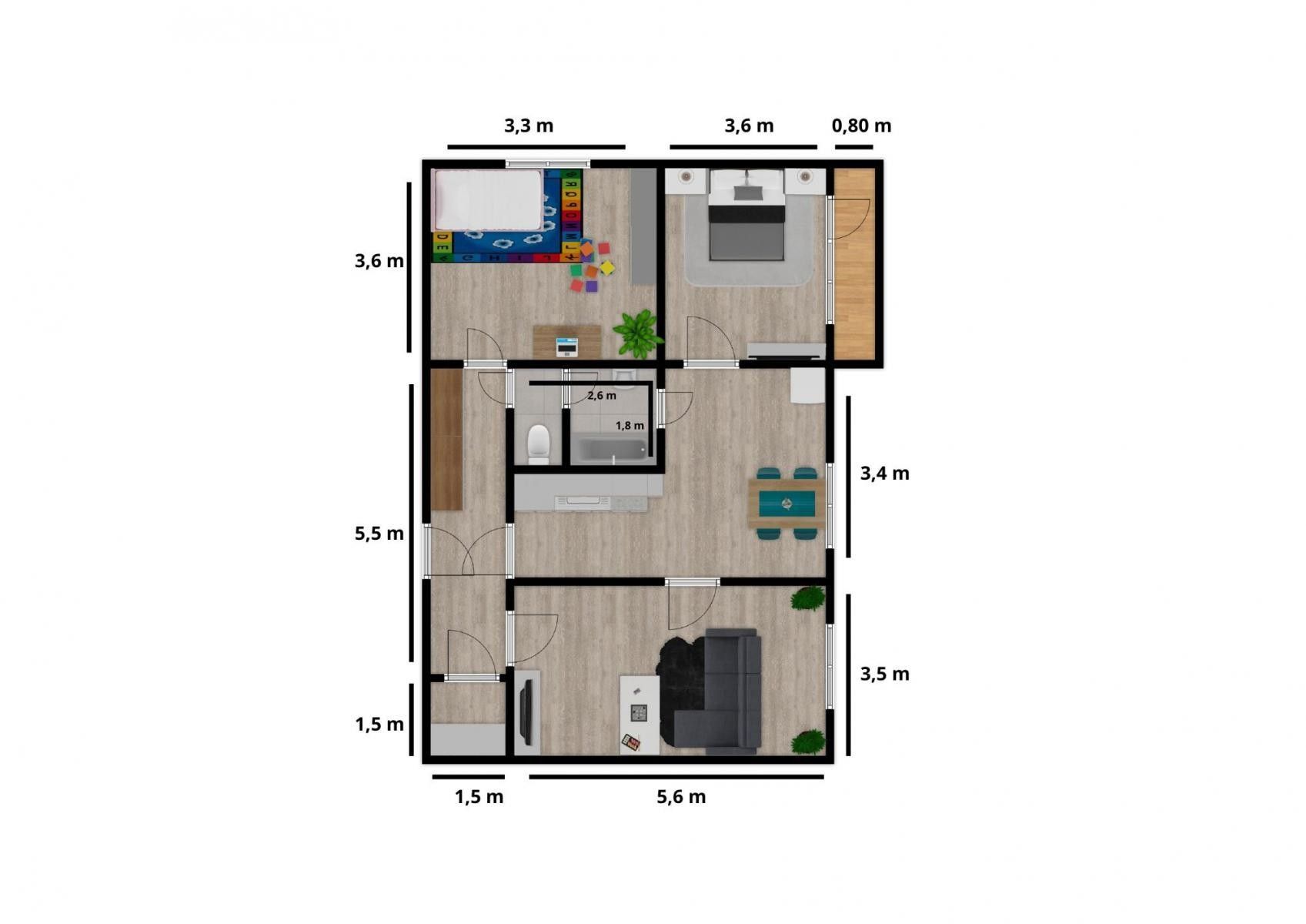 Prodej byt 3+1 - Vavřenova, Praha, 77 m²