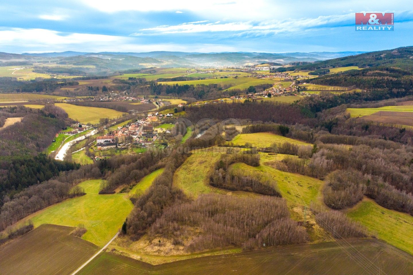 Louky, Štěkře, Dolní Třebonín