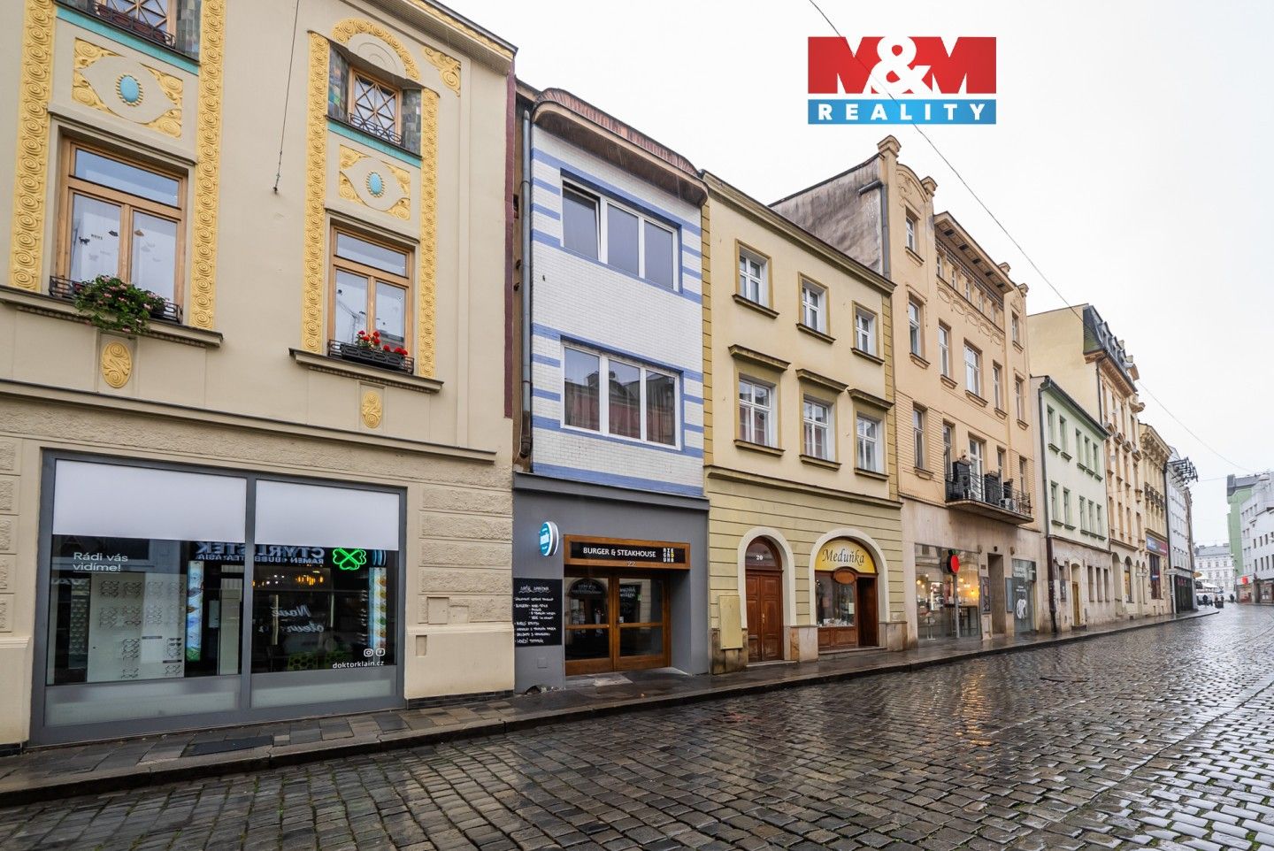 Obchodní prostory, Riegrova, Olomouc, 890 m²