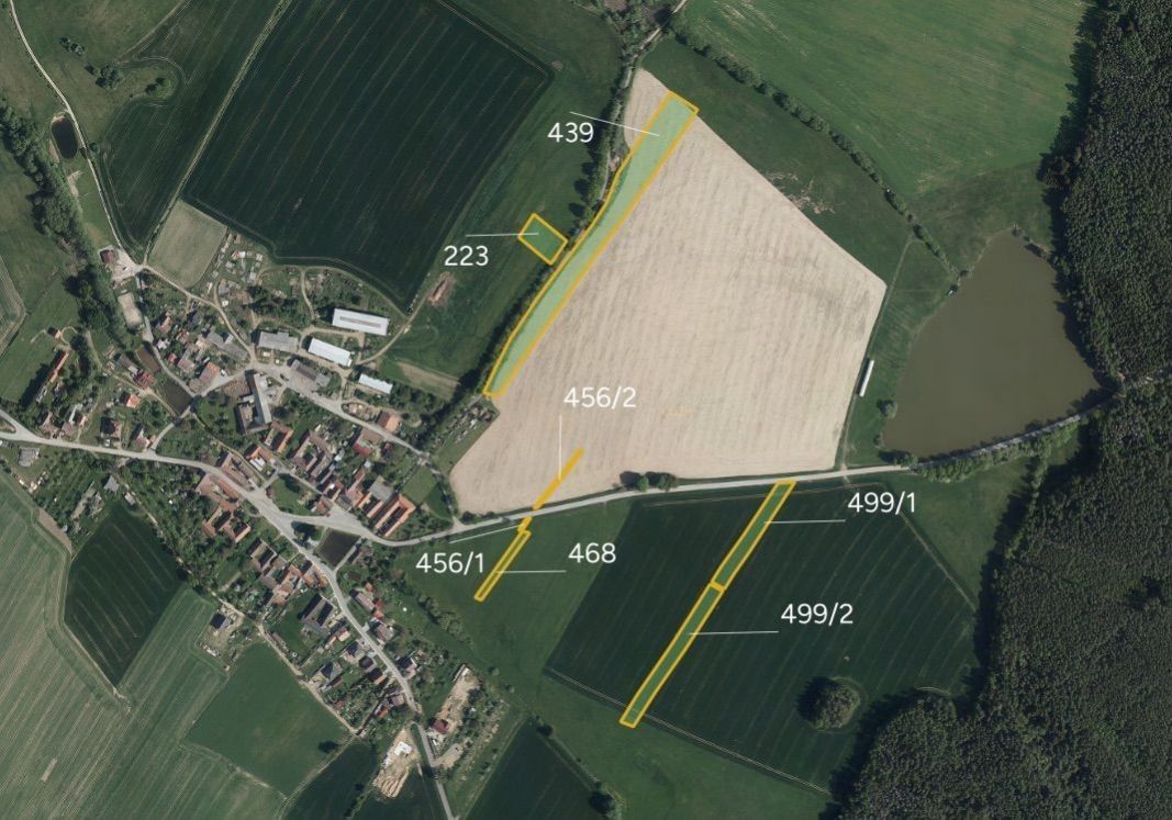 Zemědělské pozemky, Telč, 588 56, 690 m²