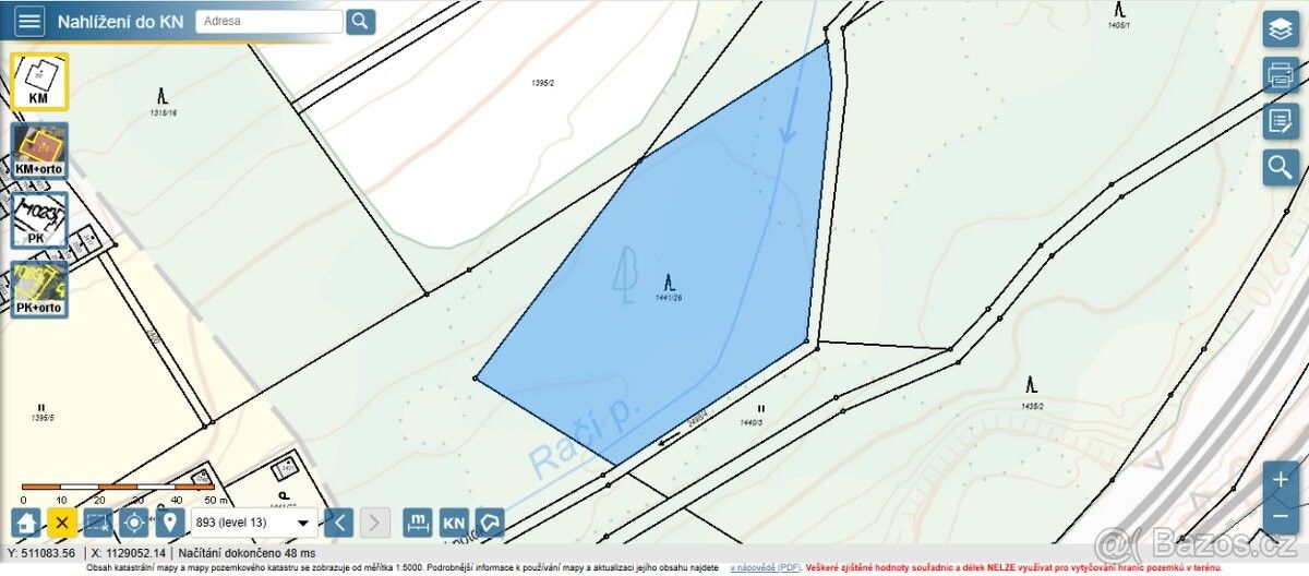 Prodej les - Hranice, 753 01, 5 267 m²