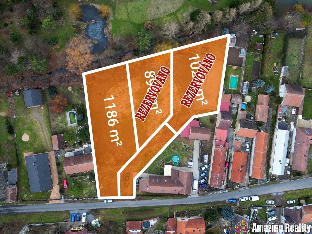 Prodej pozemek pro bydlení - Český Brod, 282 01, 896 m²