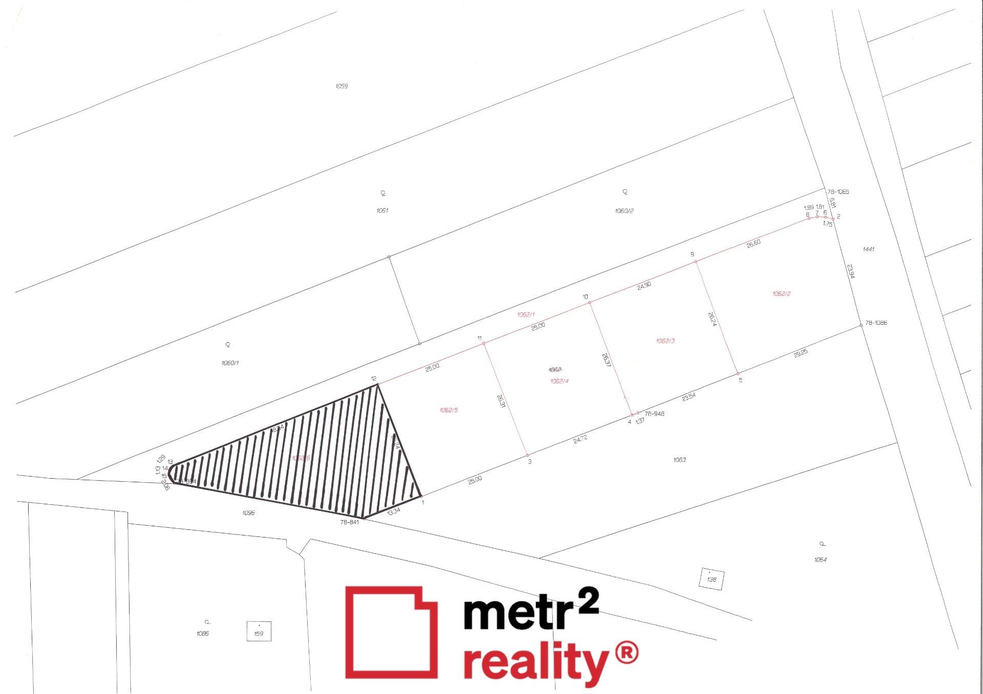 Pozemky pro bydlení, Křemenec, Konice, 889 m²