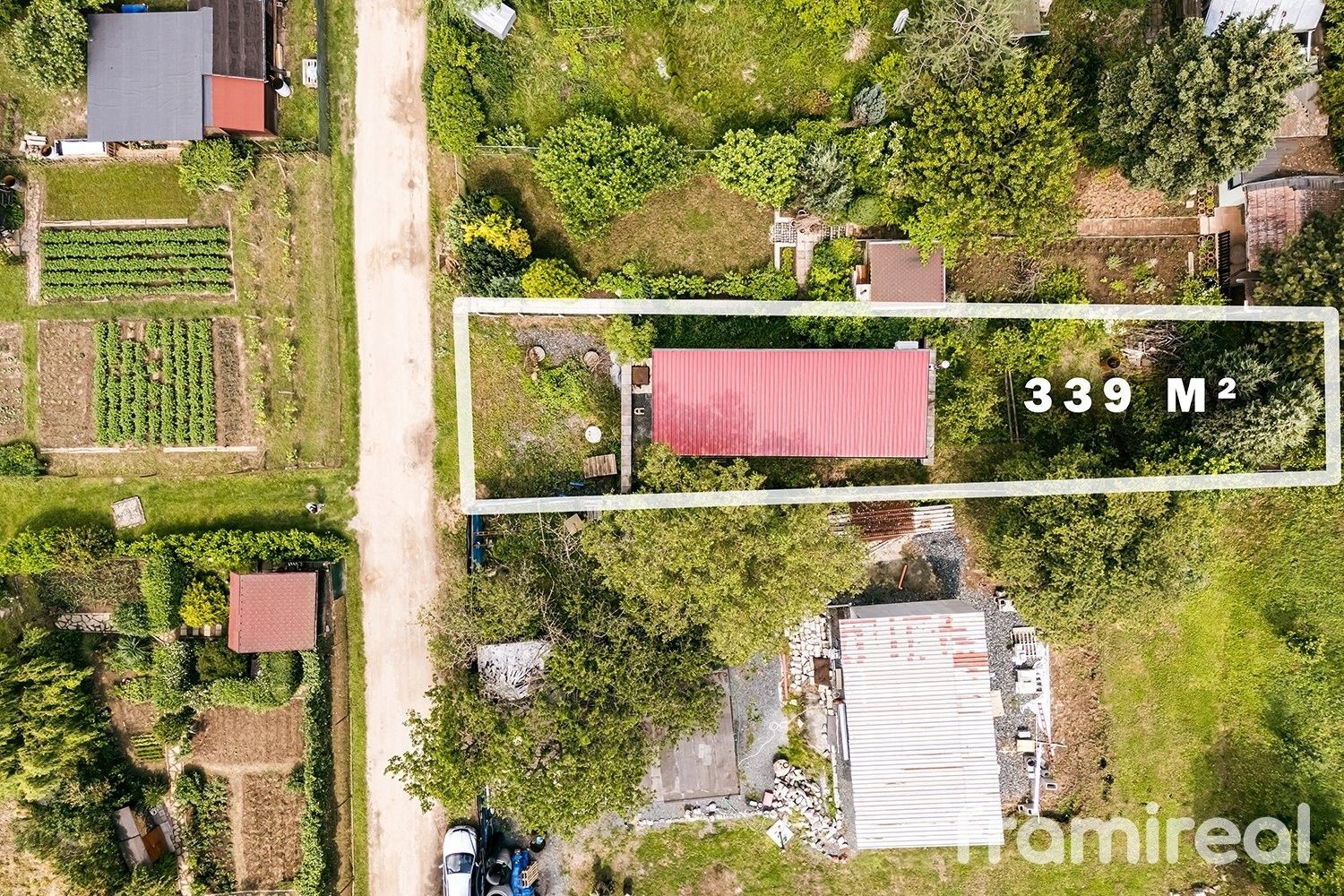 Zahrady, Hrušovany u Brna