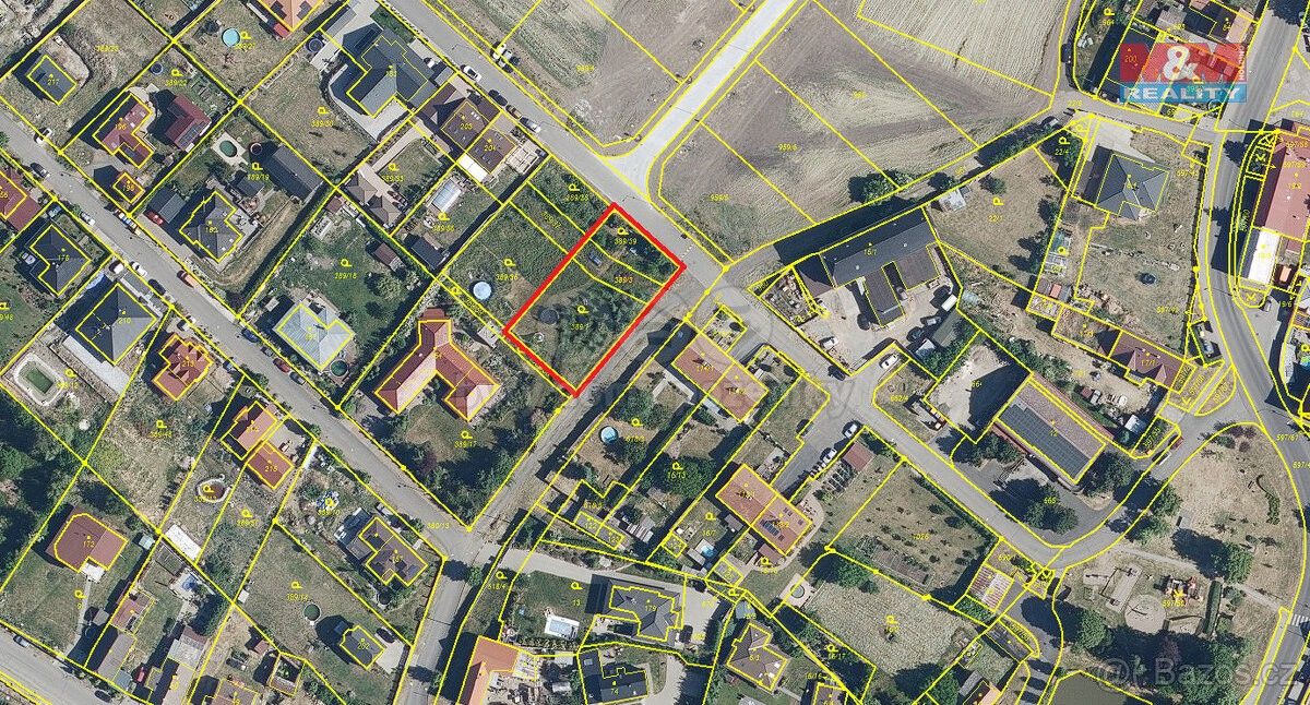 Prodej pozemek pro bydlení - Hrušovany u Chomutova, 431 43, 975 m²