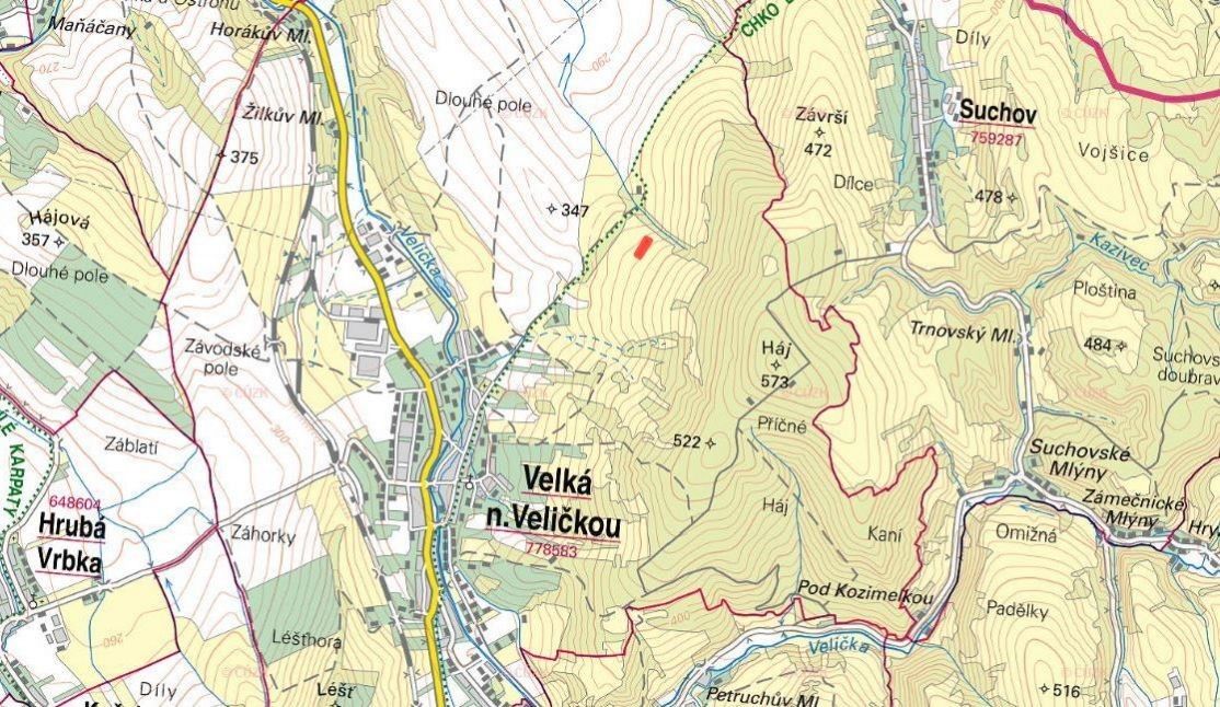 Prodej zemědělský pozemek - Velká nad Veličkou, 696 74, 2 498 m²