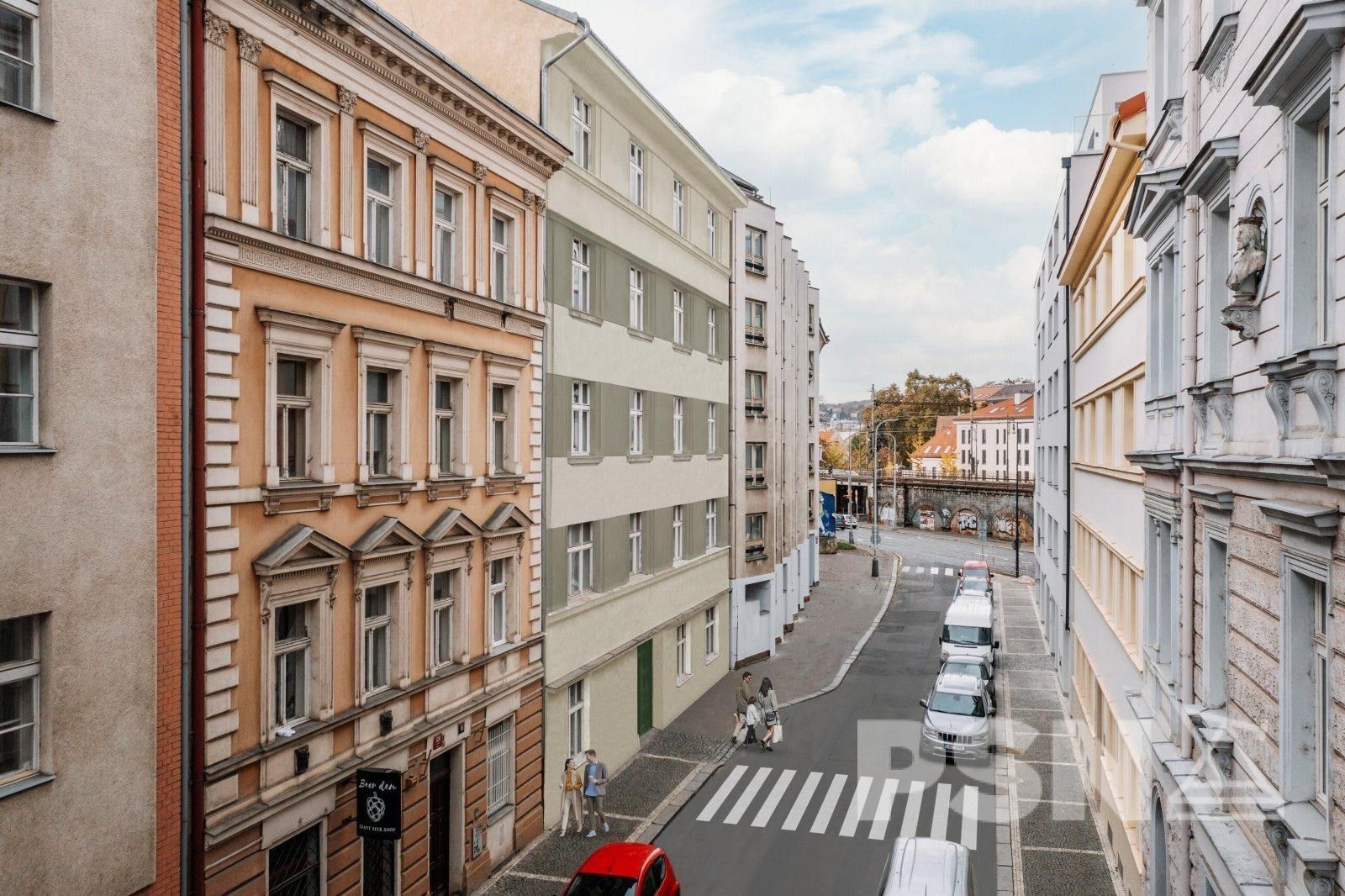 2+kk, Neklanova, Praha, 56 m²