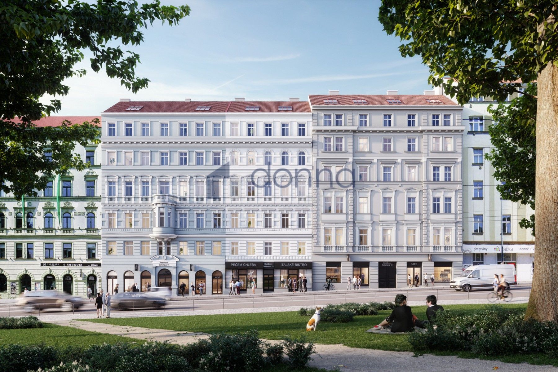 Obchodní prostory, Seifertova, Praha, 91 m²