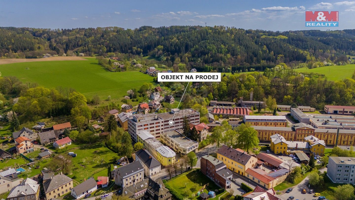 Prodej výrobní prostory - Husova, Český Dub, 5 001 m²