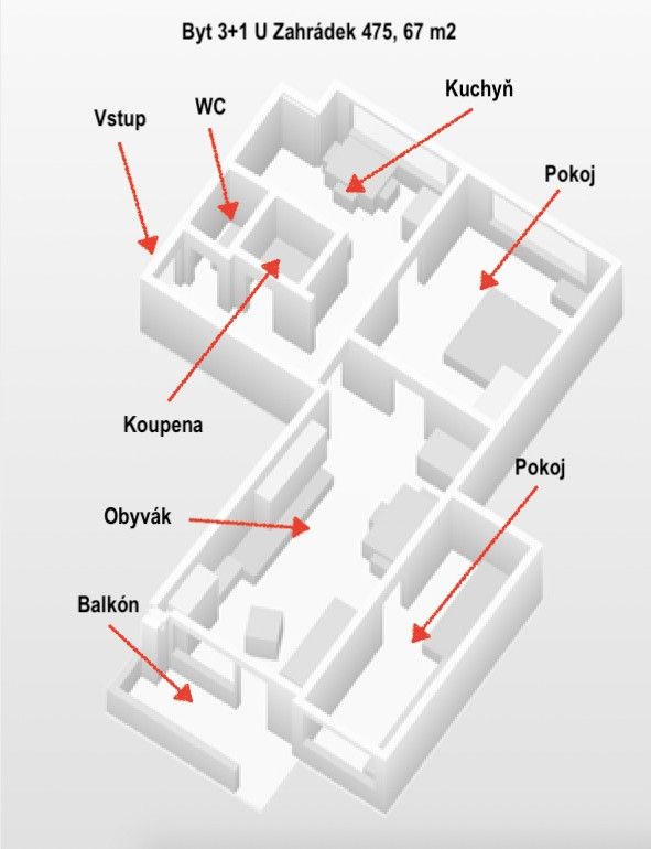 Byty, Slavičín, 763 21