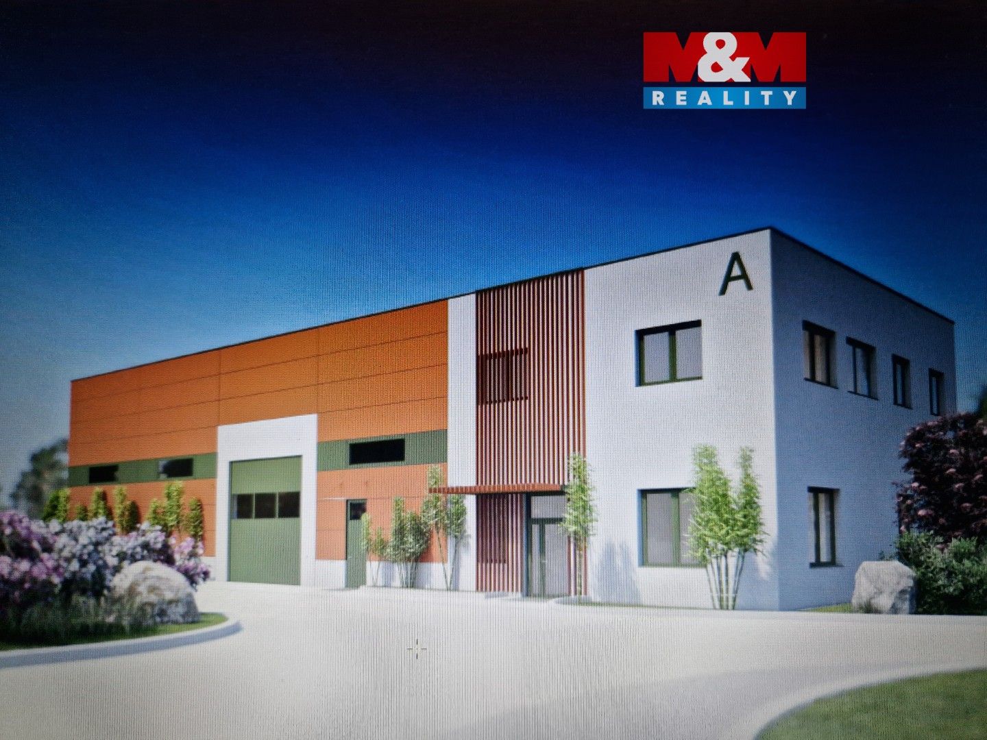 Sklady, Všechromy, Strančice, 1 000 m²