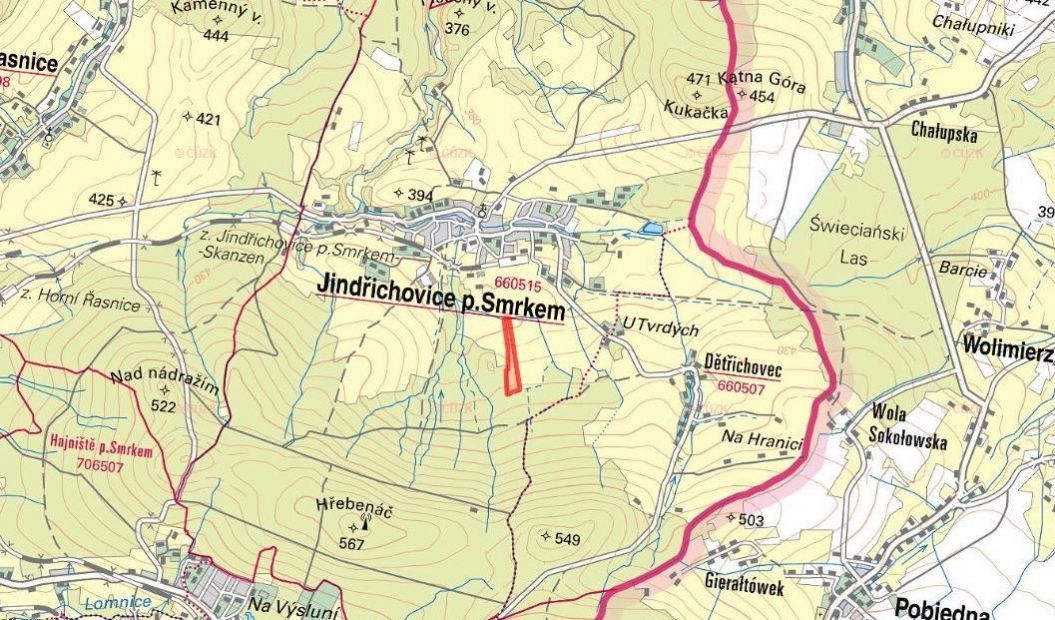 Prodej zemědělský pozemek - Nové Město pod Smrkem, 463 65, 39 382 m²