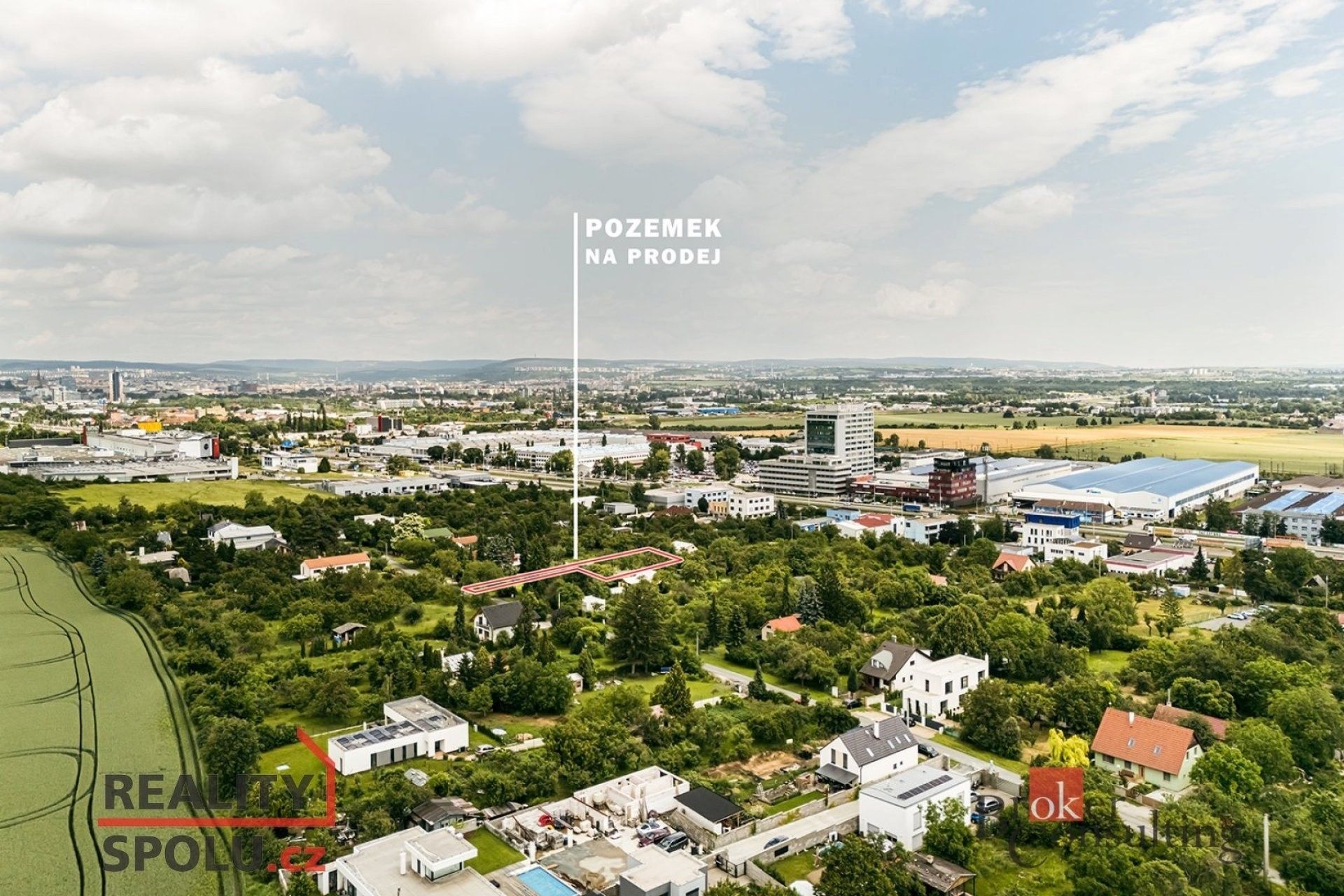Pozemky pro bydlení, Moravanské lány, Brno, 1 204 m²