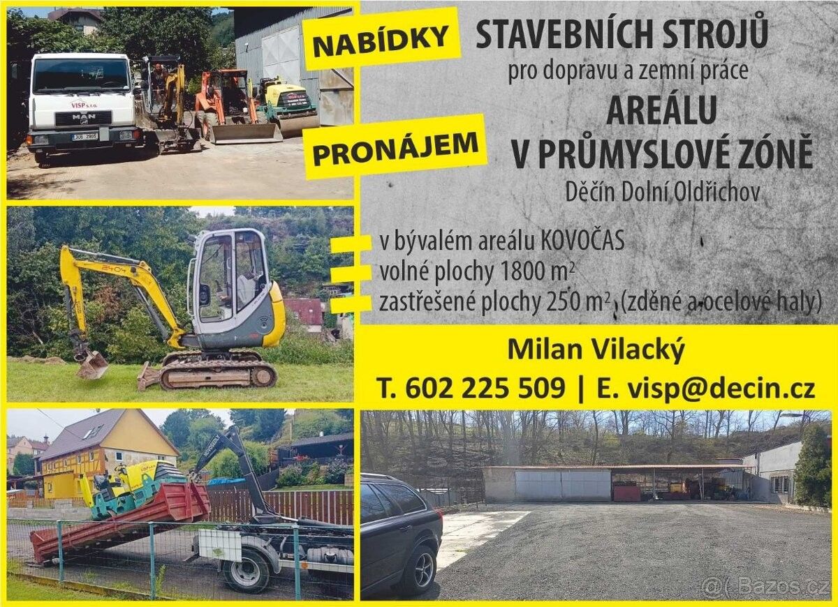 Sklady, Děčín, 405 02, 2 350 m²