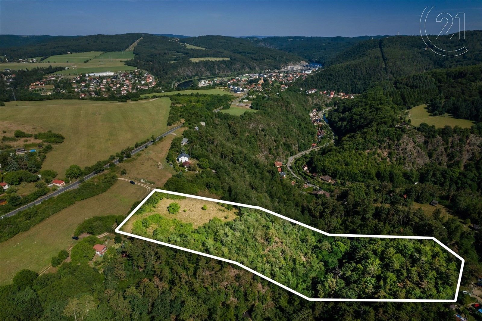 Zahrady, Štěchovice, 14 196 m²