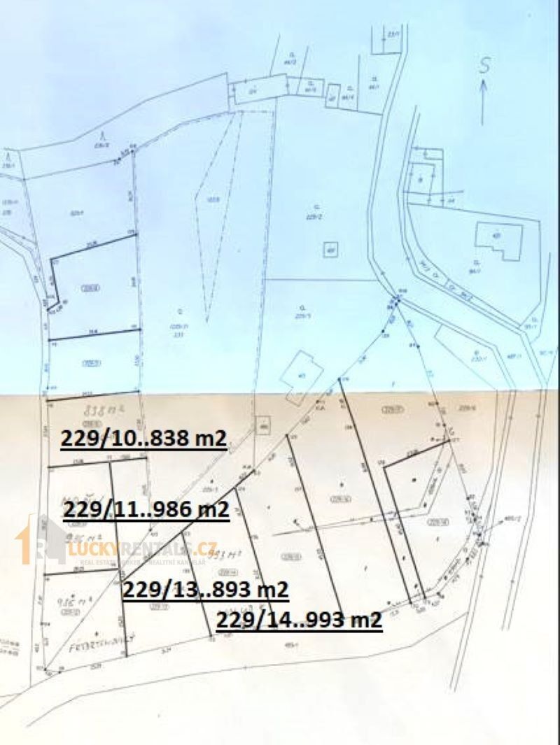 Prodej pozemek pro bydlení - Radim, 838 m²