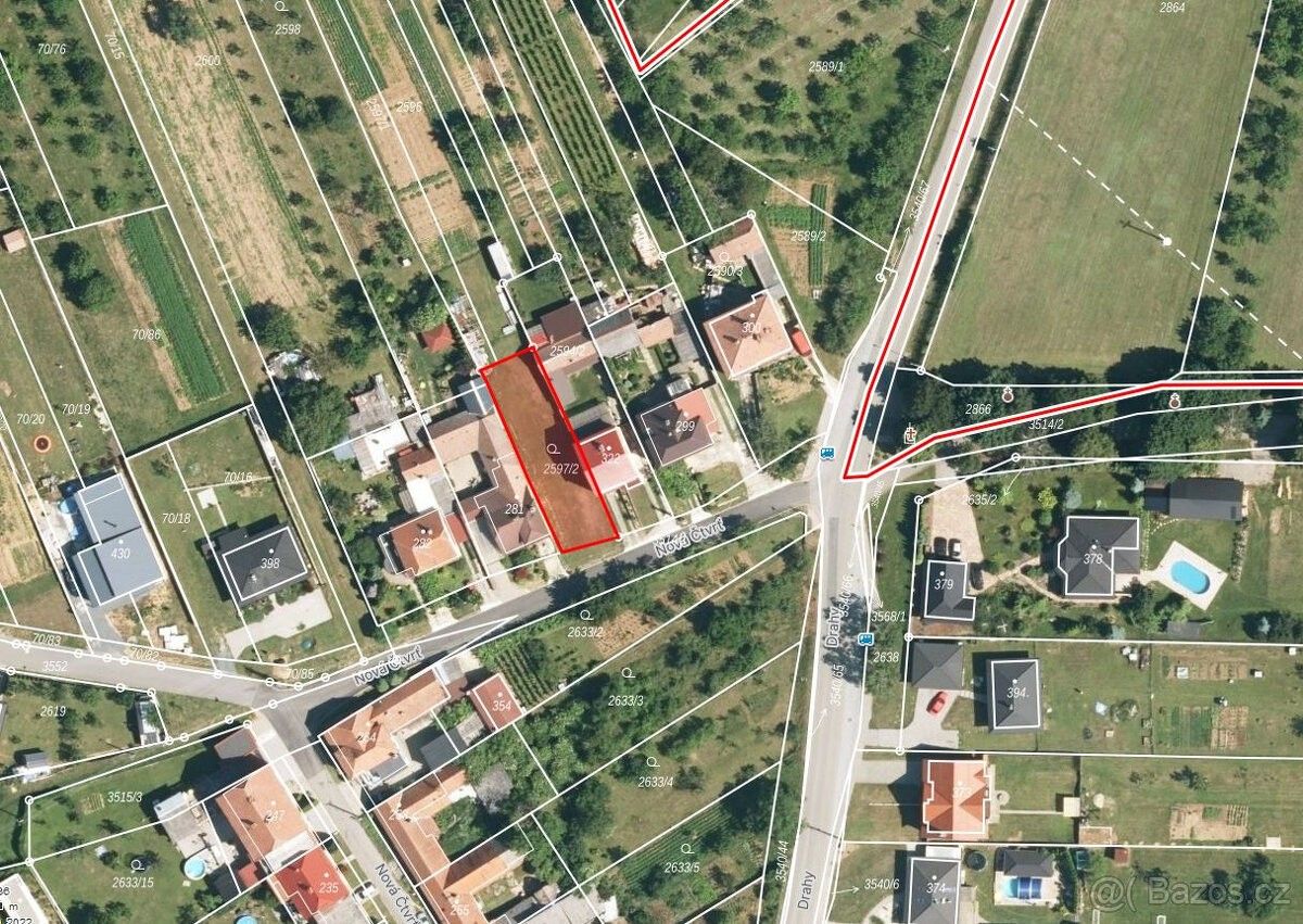 Pozemky pro bydlení, Polešovice, 687 37, 400 m²