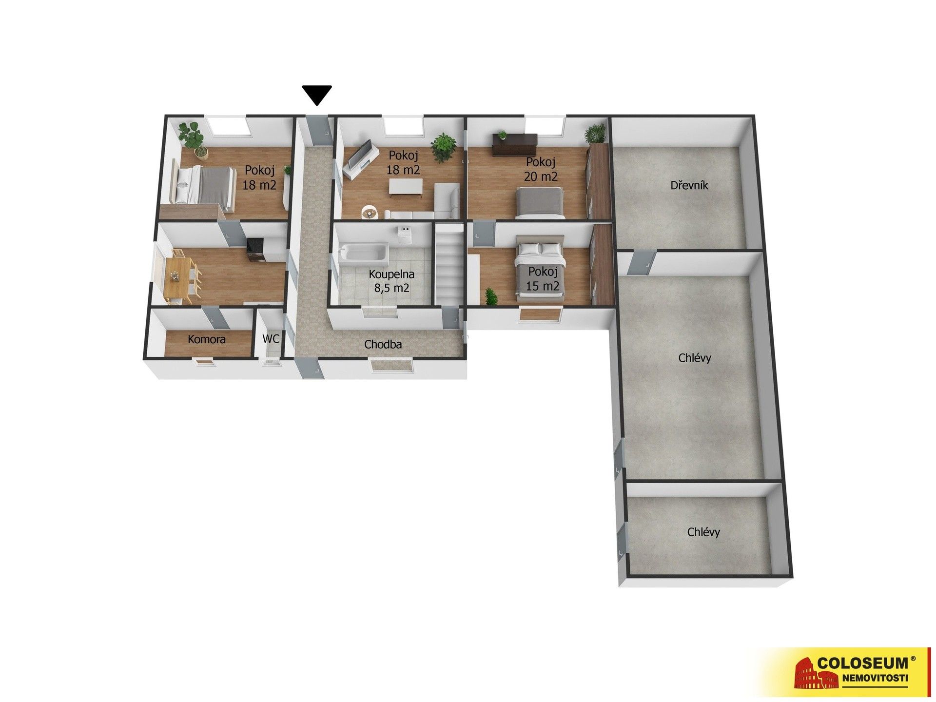 Prodej rodinný dům - Pradlisko, Ludkovice, 125 m²