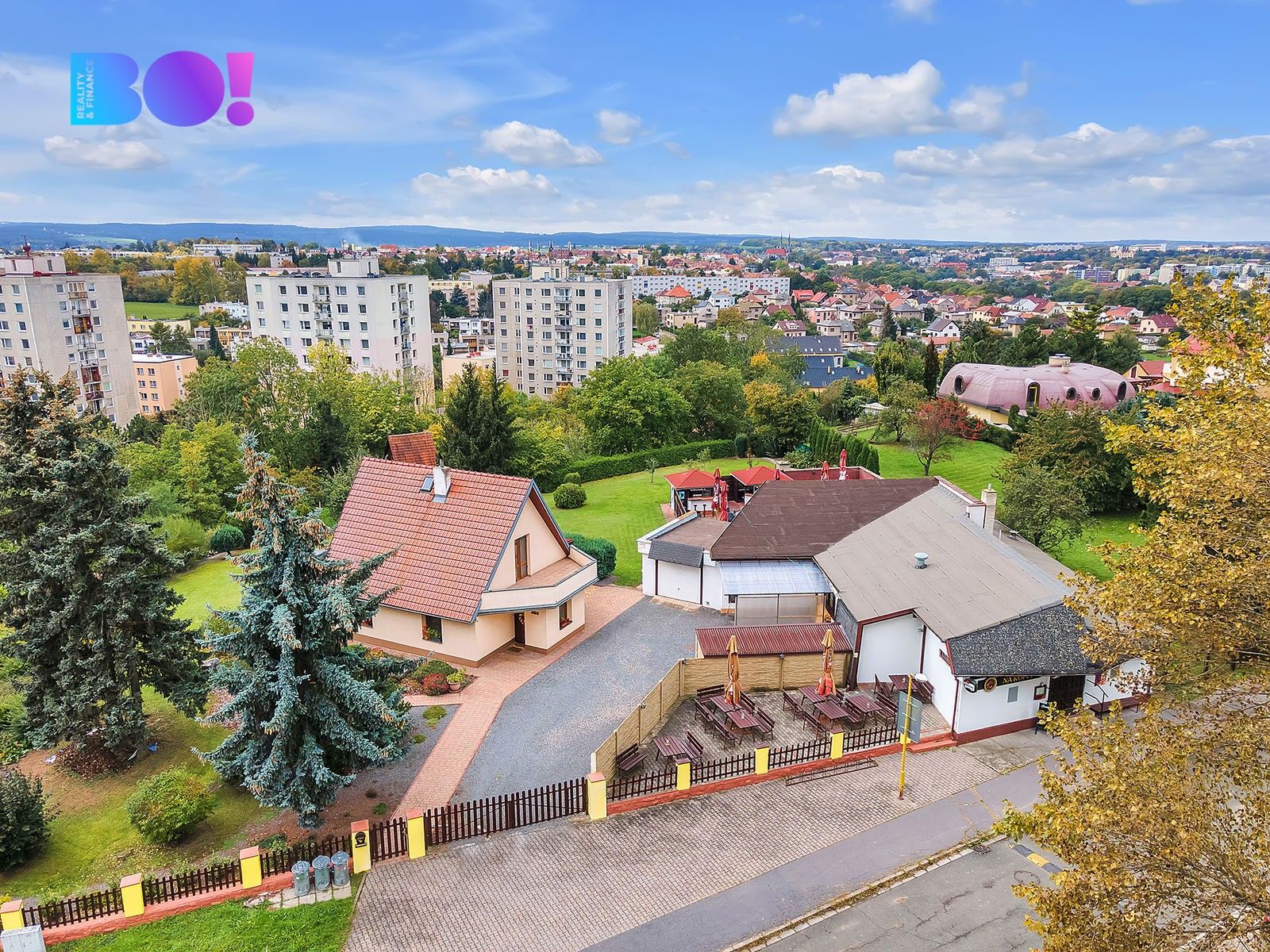 Ubytovací zařízení, Na Výsluní, Chrudim, 287 m²