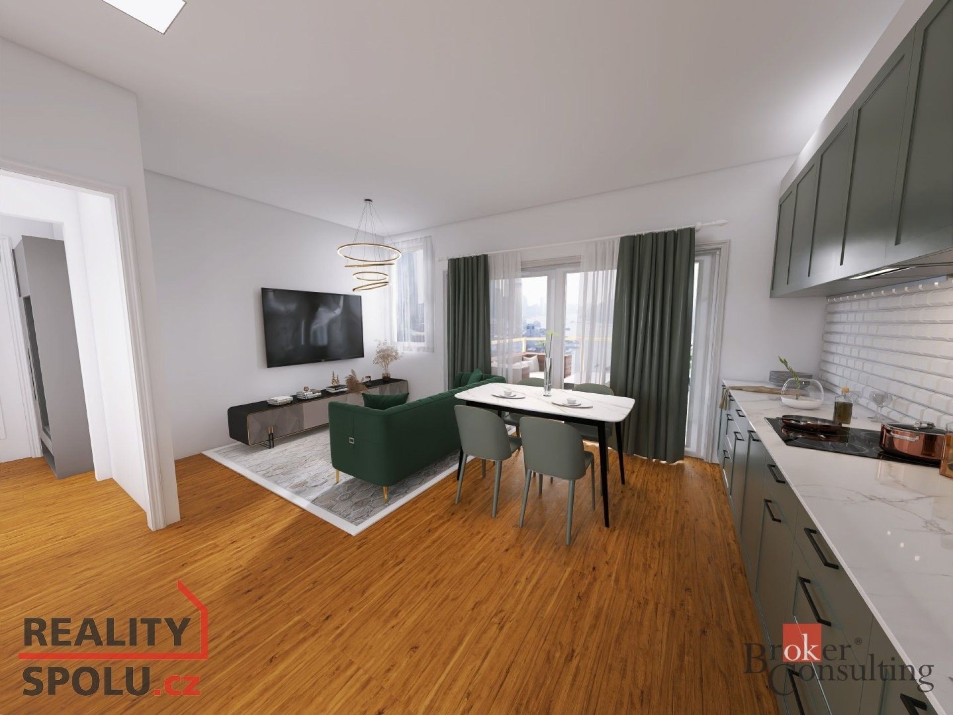 Prodej byt 3+kk - Heydukova, Praha, 89 m²