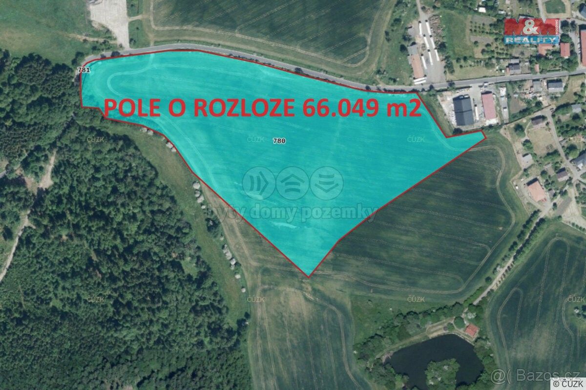 Prodej zemědělský pozemek - Kyselka, 362 72, 66 049 m²