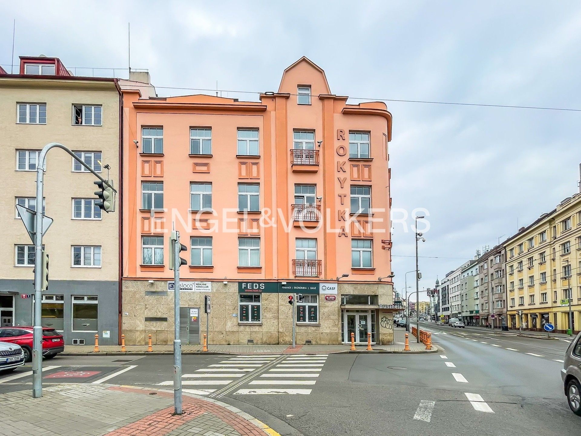 Pronájem kancelář - Sokolovská, Praha, 34 m²